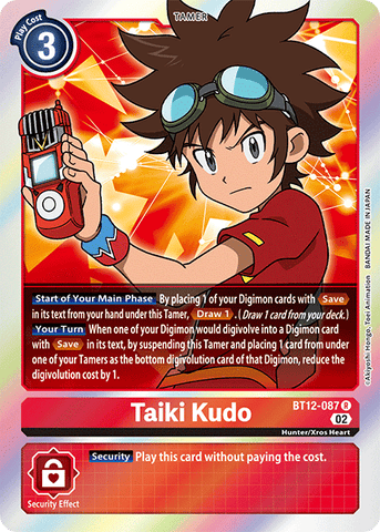 BT12-087 - Taiki Kudo - Rare