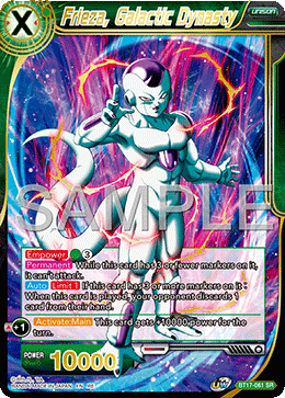 BT17-061 - Frieza, Galactic Mastery - Super Rare (Reprint)