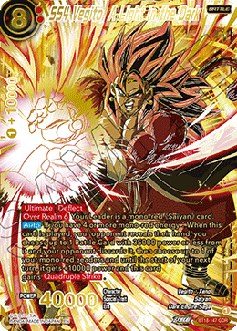goku god rare card Ultra Instinct Son Goku, State of the Gods (GDR) - Perfect Combination