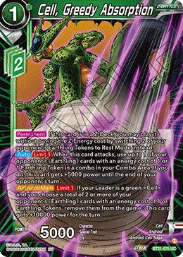 BT21-075 - Cell, Greedy Absorption - Uncommon FOIL