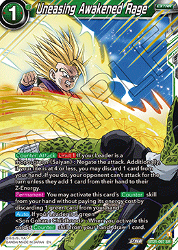 BT21-097 - Uneasing Awakened Rage - Super Rare