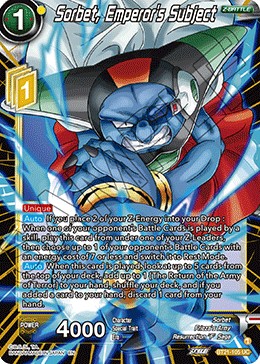 BT21-105 - Sorbet, Emperor’s Subject - Uncommon FOIL