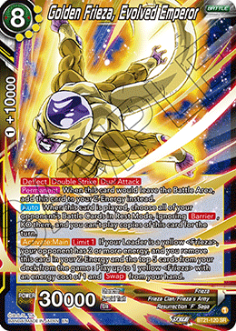 BT21-120 - Golden Frieza, Evolved Emperor - Super Rare