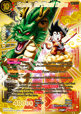 BT21-147 - Shenron, the Eternal Dragon - God Rare (Reprint)