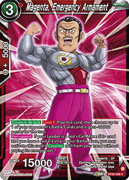 BT22-028 - Magenta, Emergency Armament - Common