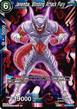 BT22-044 - Janemba, Blinding Attack Fury - Common