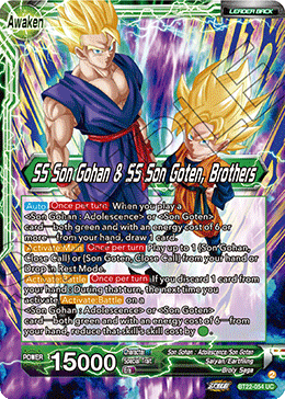 BT22-054 - SS Son Gohan & SS Son Goten, Brothers - Leader - Uncommon