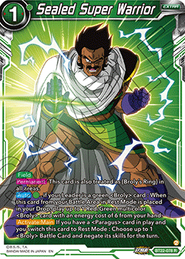 BT22-078 - Sealed Super Warrior - Rare