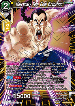 BT22-085 - Mercenary Tao, Cool Extortion - Rare