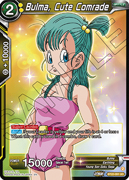 BT22-091 - Bulma, Cute Comrade - Uncommon FOIL