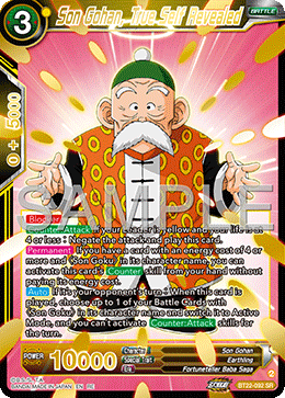 BT22-092 - Son Gohan, True Self Revealed - Super Rare (Reprint)