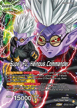 BT22-115 - Super Fu, Heinous Commander - Leader - Uncommon