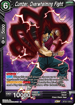 BT22-129 - Cumber, Overwhelming Fight - Rare