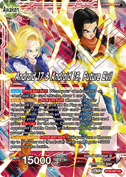 BT23-002 - Android 17 & Android 18, Future Evil - Leader - Uncommon