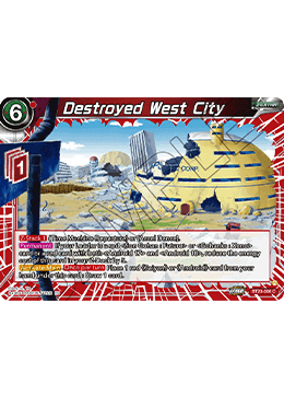 BT23-006 - Destroyed West City - Common FOIL