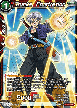 BT23-018 - Trunks, Frustration - Common FOIL