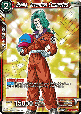 BT23-021 - Bulma, Invention Completed - Uncommon FOIL