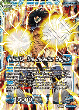 BT23-038 - Raditz, the Invasion Begins - Leader - Uncommon