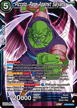 BT23-049 - Piccolo, Rage Against Saiyans - Rare