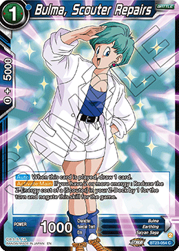 BT23-054 - Bulma, Scouter Repairs - Common FOIL