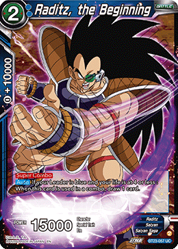 BT23-057 - Raditz, the Beginning - Uncommon FOIL