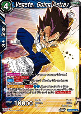 BT23-061 - Vegeta, Going Astray - Rare