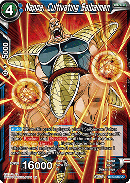 BT23-065 - Nappa, Cultivating Saibaimen - Uncommon FOIL