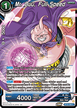 BT23-068 - Mr. Buu, Full Speed - Common FOIL