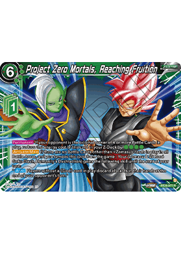 BT23-077 - Project Zero Mortals, Reaching Fruition - Rare FOIL