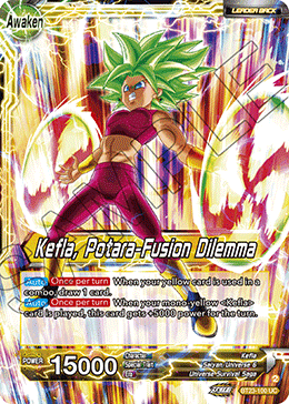 BT23-100 - Kefla, Potara-Fusion Dilemma - Leader - Uncommon