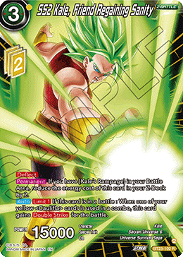 BT23-102 - SS2 Kale, Friend Regaining Sanity - Rare