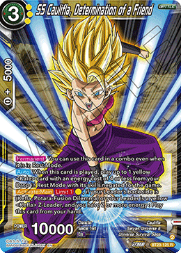 BT23-125 - SS Caulifla, Determination of a Friend - Rare FOIL