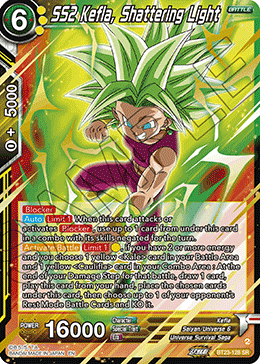 BT23-128 - SS2 Kefla, Shattering Light - Super Rare