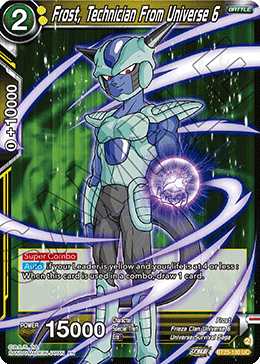 BT23-130 - Frost, Technician From Universe 6 - Uncommon FOIL