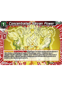 BT24-007 - Concentrated Saiyan Power - Common