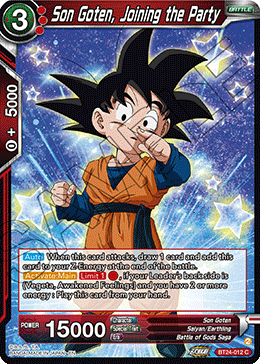 BT24-012 - Son Goten, Joining the Party - Common