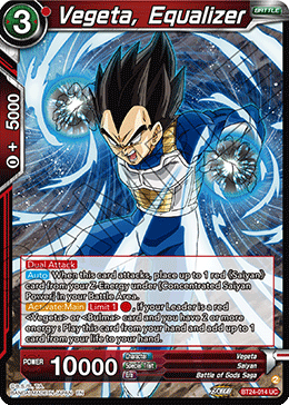 BT24-014 - Vegeta, Equalizer - Uncommon