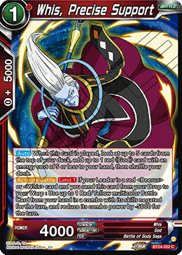 BT24-022 - Whis, Precise Support - Common