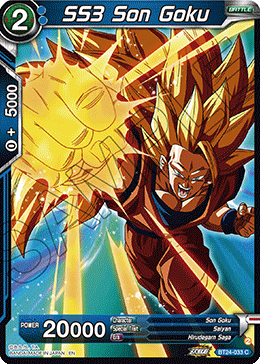 BT24-033 - SS3 Son Goku - Common