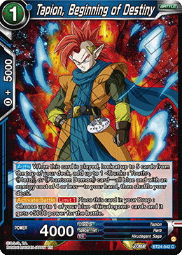 BT24-042 - Tapion, Beginning of Destiny - Common