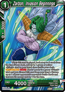 BT24-072 - Zarbon, Invasion Beginnings - Common