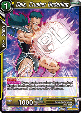 BT24-101 - Daiz, Crusher Underling - Uncommon