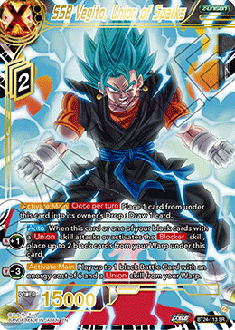 BT24-113 - SSB Vegito, Union of Sparks - Super Rare