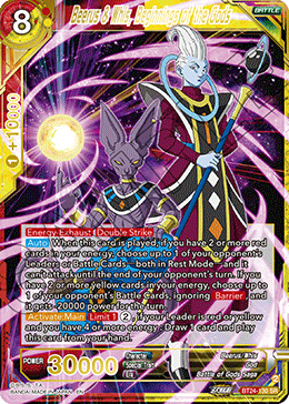 BT24-130 - Beerus & Whis, Beginnings of the Gods - Super Rare