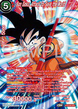 BT25-009 - Son Goku, Attack to Save the World - Special Rare