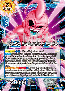 BT25-038 - Majin Buu, Transformation to True Form - Uncommon