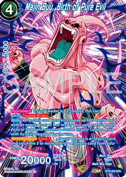 BT25-065 - Majin Buu, Birth of Pure Evil - Special Rare