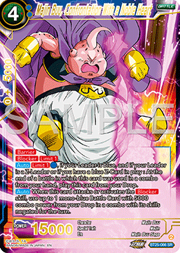 BT25-066 - Majin Buu, Confrontation With a Noble Heart - Super Rare