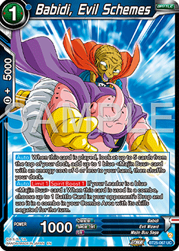 BT25-067 - Babidi, Evil Schemes - Uncommon