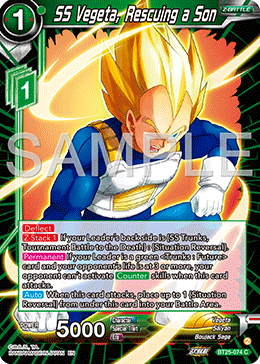 BT25-074 - Vegeta, Rescuing a Son - Common